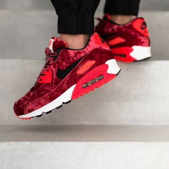 Nike Shoes - Nike Air Max 90 Infrared Velvet